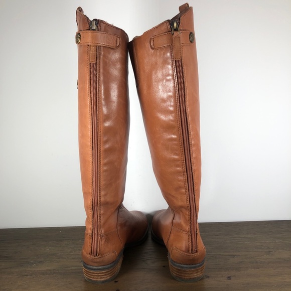 Sam Edelman Tan Leather Knee-High Boots - Picture 5 of 12